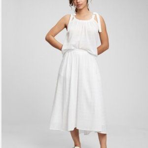 GAP NWT Women's Crinkle Gauze Midi Skirt